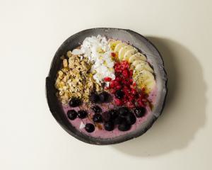 Purple cloud bowl